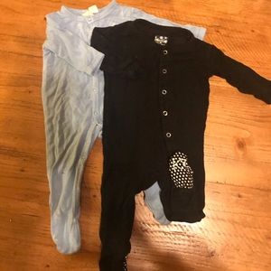 Organic baby pajamas-Kickee Pants and Kyte-NB